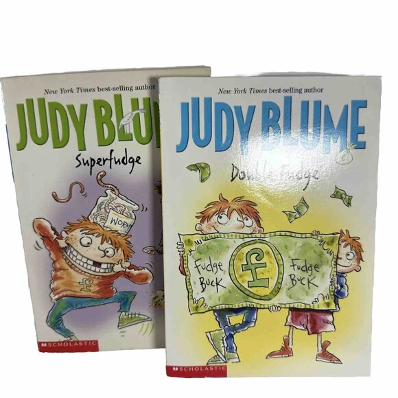 Kids Book Superfudge Doublefudge Author Judy Blume Summer Reading Grandkids Fun - Picture 7 of 7